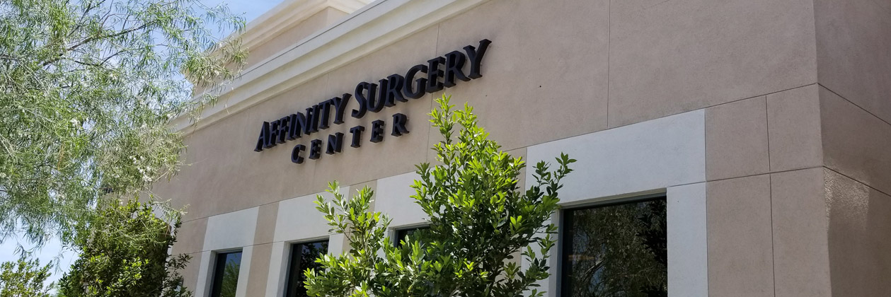 Affinity Surgery Center banner